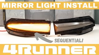 Morimoto XB LED Sequential Mirror Turn Signal Lights | Toyota 4Runner