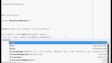 Número aleatorio binario en Java