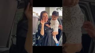 Beautiful Kajal Aggrawal With Super Cute Son