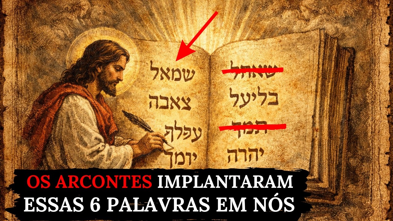 Jesus Revelou As 6 Palavras Que Os Arcontes Plantaram Em Todas As Religiões (NUNCA FALE)