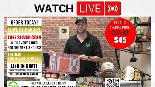 LIVE Shopping for Coin Collectors with Couch Collectibles