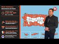 Onda tropical pasando por la Isla: lo que podemos esperar esta tarde