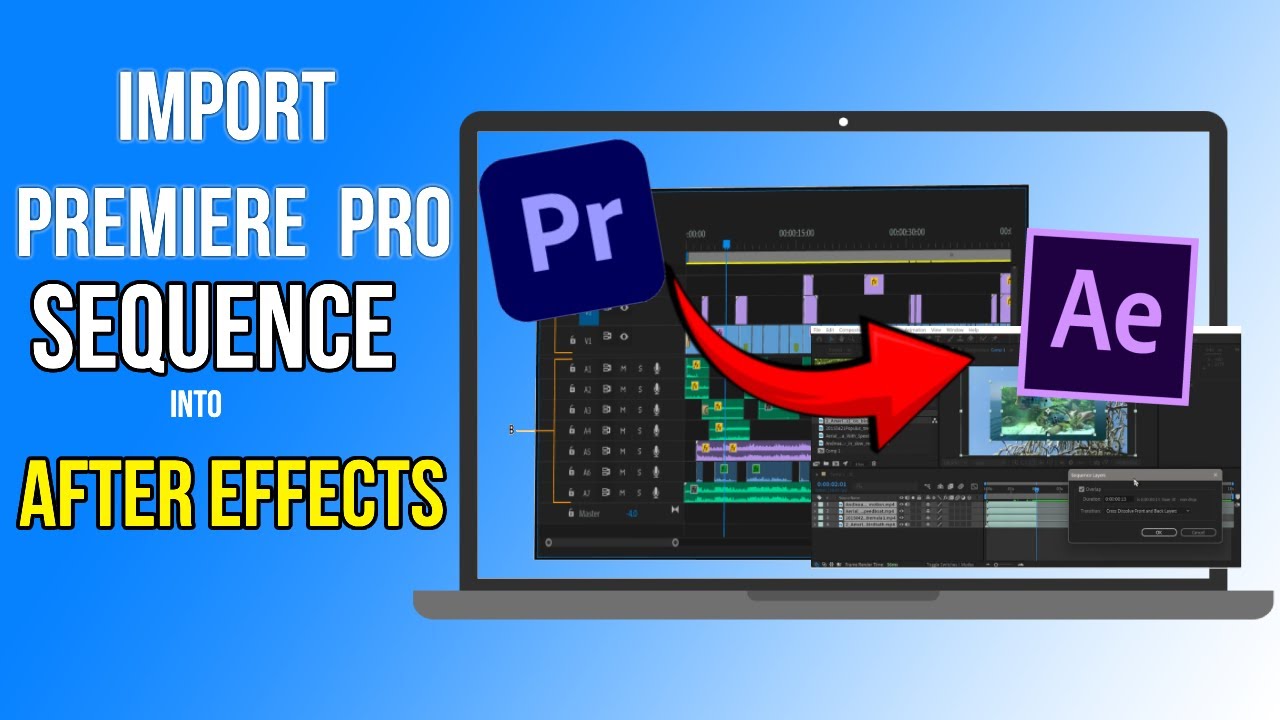 Premiere Pro: Import Sequences To After Effects in 2024 - YouTube