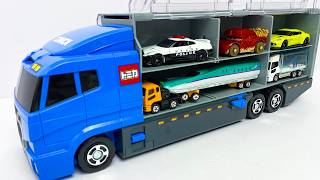 トミカ☆世界の高級な車のミニカーを開封してコンボイへ収納☆ホンダ