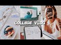 FIRST WEEK OF COLLEGE VLOG: prepping for ✨ONLINE✨ classes