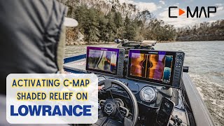 Activating C-Map Shaded Relief On Lowrance Hds