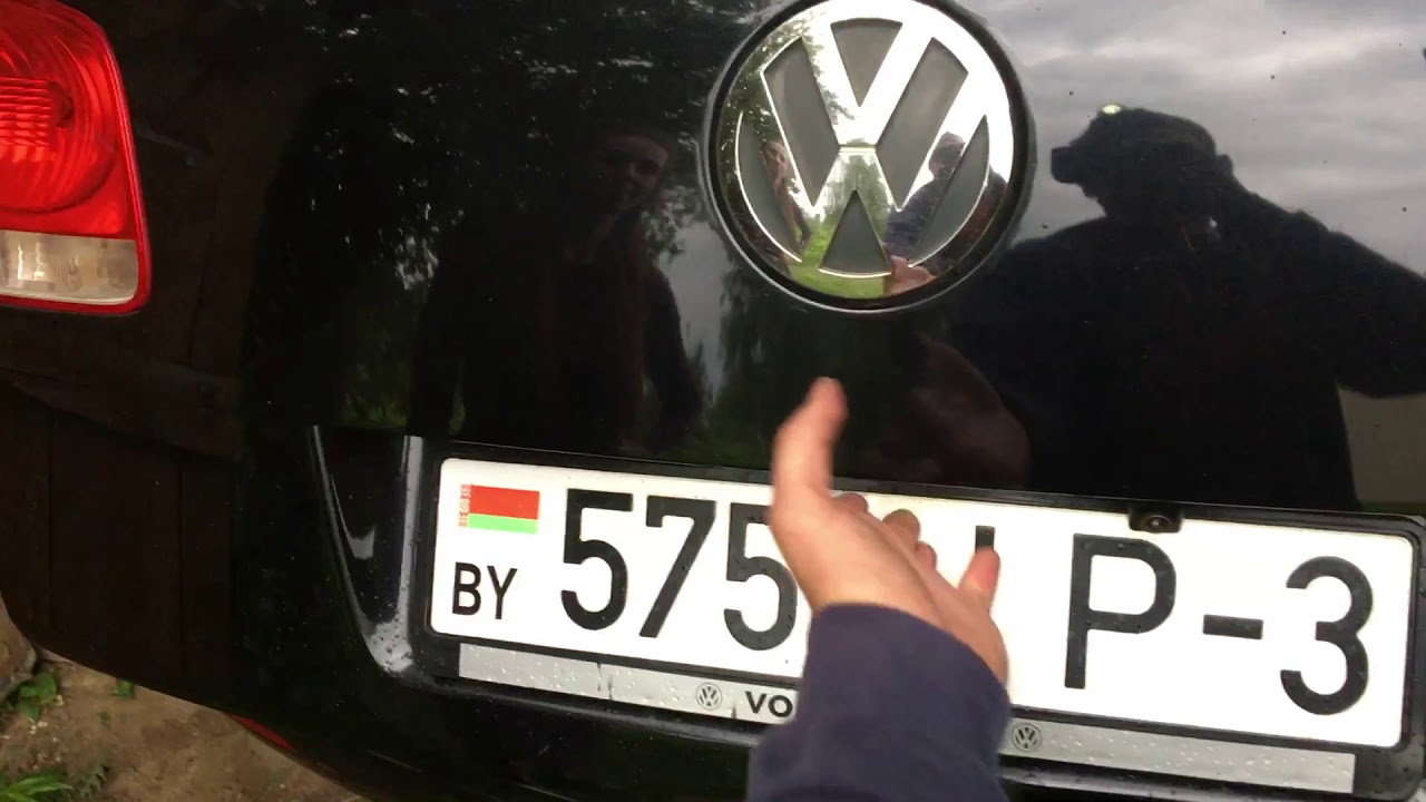 После замены амортизаторов крышки багажника туарег - YouTube