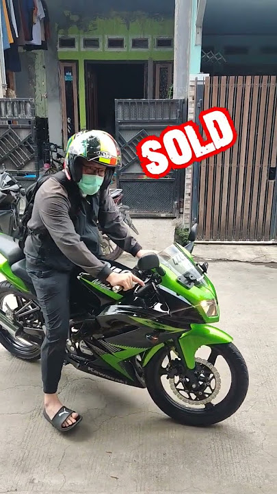 SOLD ❗ KAWASAKI NINJA 150 RR NEW 2014 hijau #ninjarr #2strokemaniacid #2stroke #2tak #2takindonesia