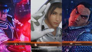 Tekken 8 All Characters Rage Art \& Heat Smash 4K 60 FPS