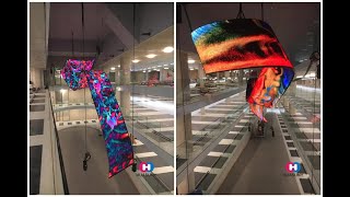 Huasuny Thin Flexible LED Screen Soft LED Module P1.6 P2.5 P3 P4 screenshot 5