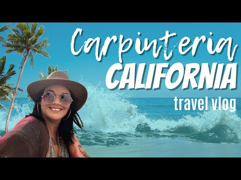 Carpinteria CALIFORNIA: The world's safest beach | travel vlog