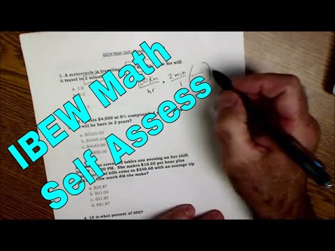 IBEW Math Self Assessment Part 1