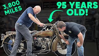 Can This 95 Y/O Motorcycle Make It 3,800 Miles Coast-To-Coast? by Wheels Through Time 73,102 views 7 months ago 15 minutes