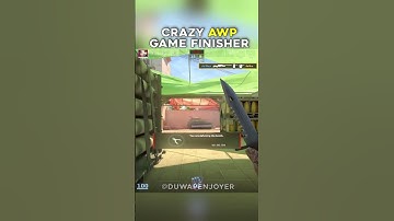 INSANE AWP SHOT #duwap #cs2