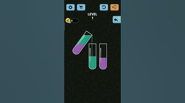 Water color sort / level 1 / #game