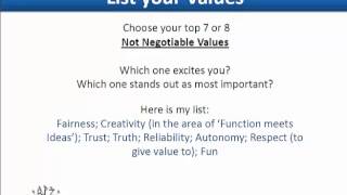 Find Your Values - Module 2