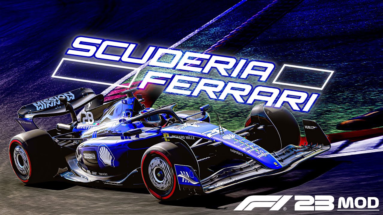 F1 23 Scuderia Ferrari Livery Mod - YouTube