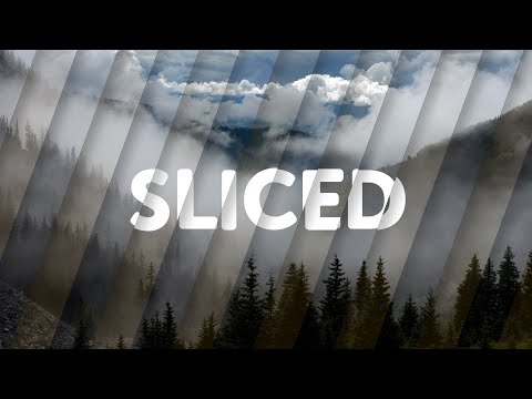 Sliced Venetian Blind Media Transition for Premiere Pro