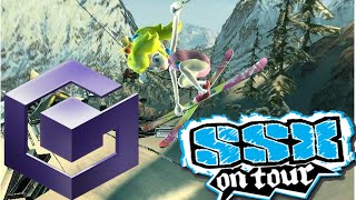 SSX on Tour (GameCube) Peach Gameplay - On Peak
