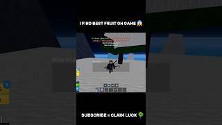 NO WAY I Got Best Fruit on Bloxfruit😱 #bloxfruits