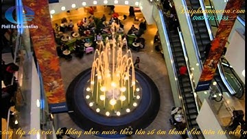 Đài phun nước, phun nước nghệ thuật sảnh trong nhà