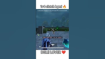 1v4 clutch 🥶🔥 wait for end ☠️ #bgmi #pubg #shorts #short #viral #1v4clutch #ytshorts #yt #like #gg
