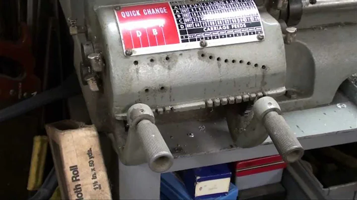 Custom Power Feed for Atlas CRAFTSMAN Lathe #83 tubalcain