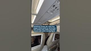 Gini kondisi saat turubulensi ✈️