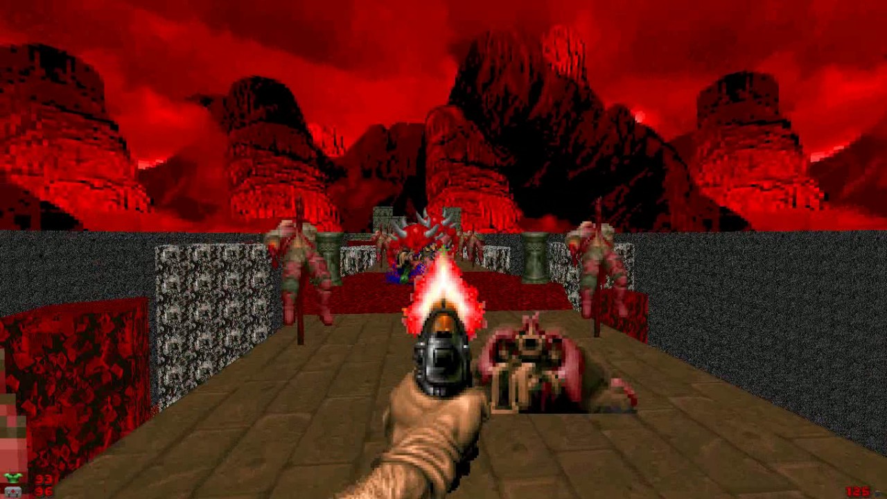 Doom wad - Doom Damnation (level 16)