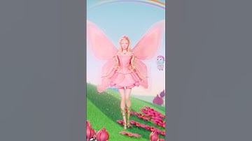 Me Recreating Barbie Fairytopia 🦋🌈#barbie #fairytopia #blender #fairy