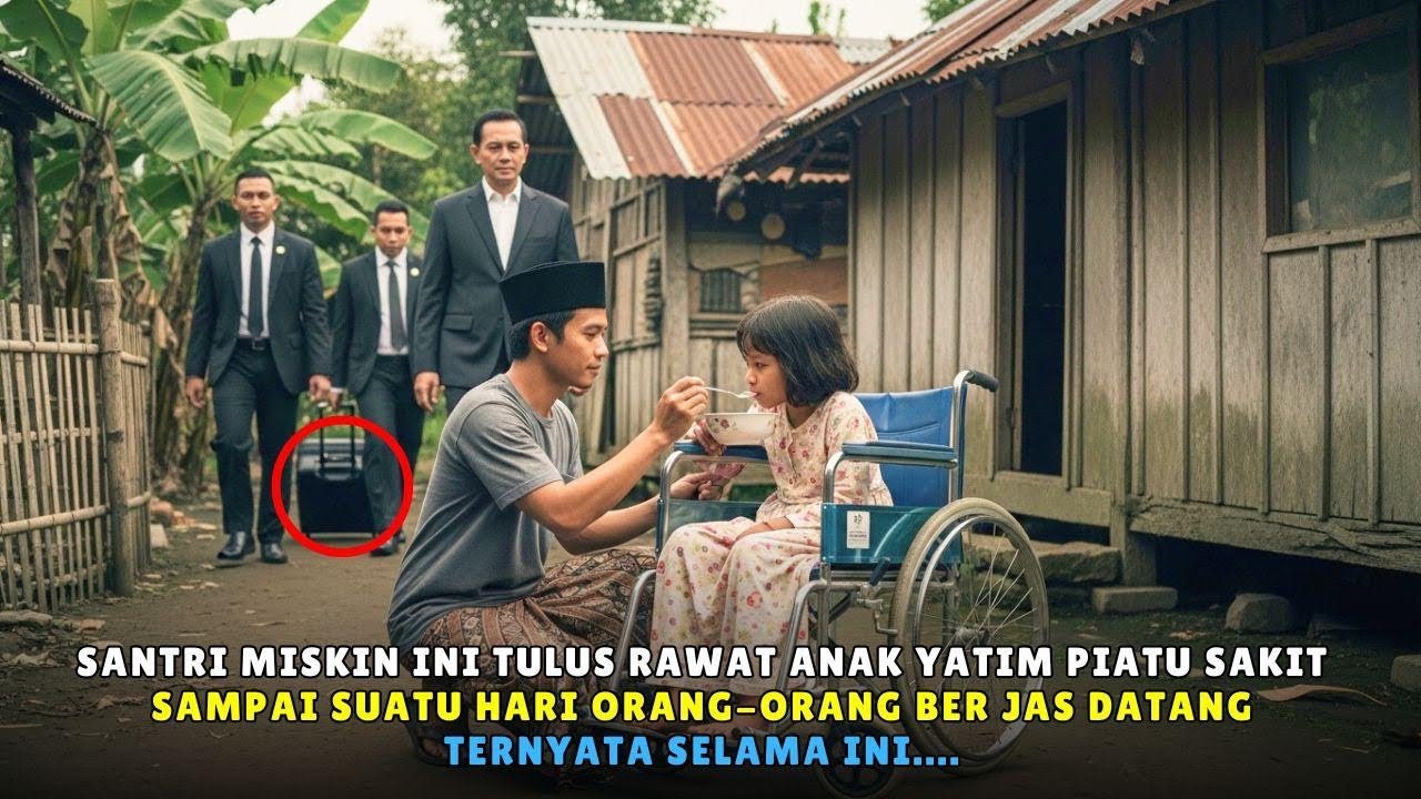 Santri Miskin ini Tulus Merawat Anak Yatim Piatu yang Sakit! Sampai suatu Hari Datang Seorang yang..