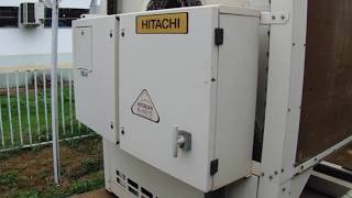 Chiller Hitachi Samurai - Sobrecarga no motor do condensador
