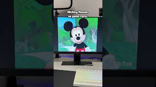 Mickey Mouse Se Puso RARO😳⚠️ #comedia
