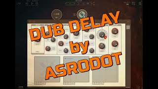Celebrity Dub Delay by Asrodot - AUv3 Dub Delay Effect - With SynthMaster 2 - Demo for the iPad Profile