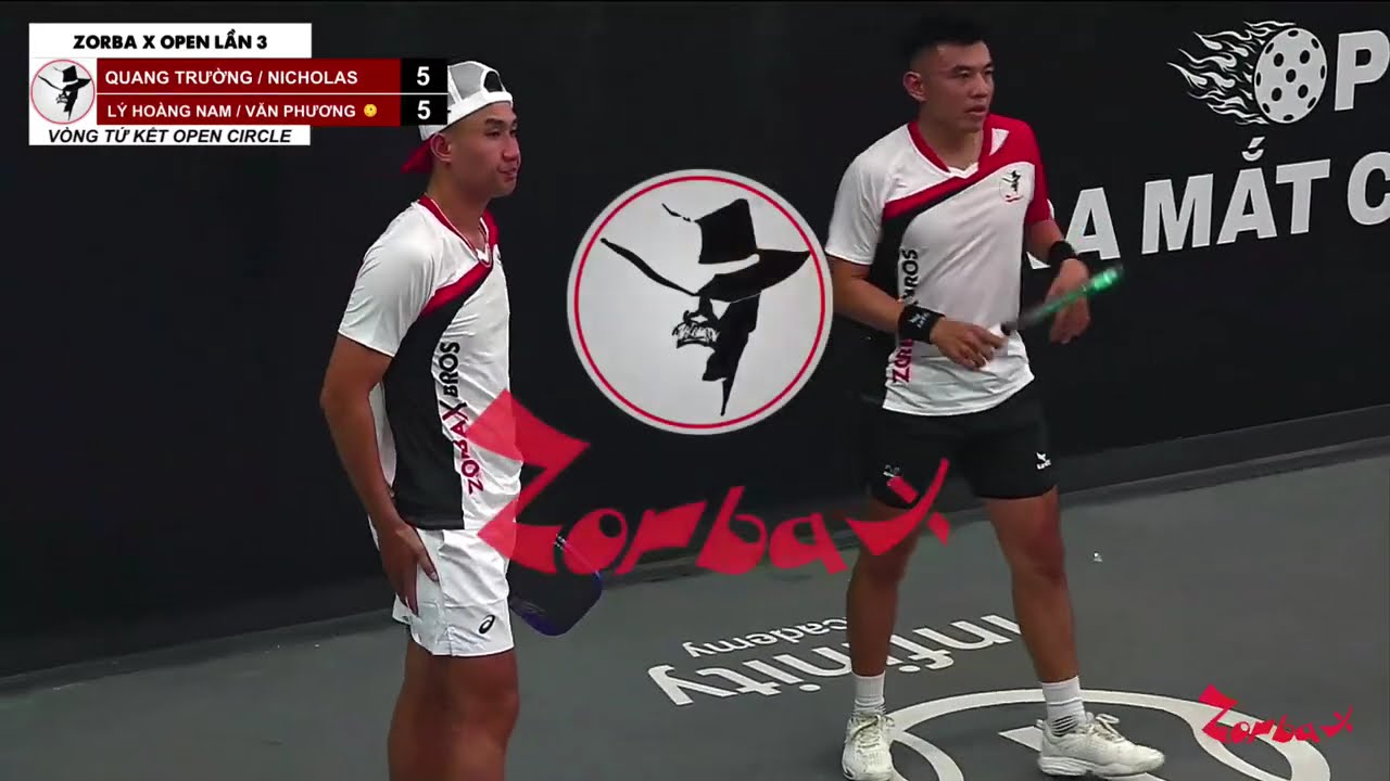 TỨ KẾT: QUANG TRƯỜNG/NICHOLAS - HOÀNG NAM/VĂN PHƯƠNG | GIẢI ZORBA X OPEN LẦN 3 | OPEN CIRCLE