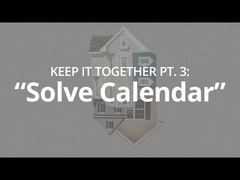 Keep It Together | Part 3: "Solve Calendar" | Pastor Jon Allen Keep It Together | Part 3: "Solve Calendar" | Pastor Jon Allen
