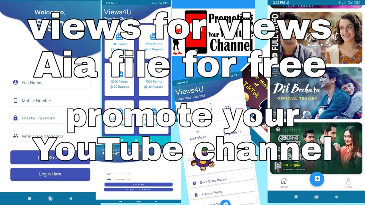 Views 4 View App Aia file | Kodular New Aia file | promote your YouTube ...