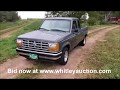 1991 Ford Ranger Pickup Sells At Auction