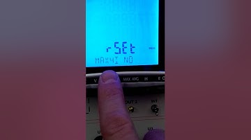 Diris A40 reset max current value