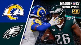 Rams vs Eagles Simulation | Madden NFL 27 PS5 Gameplay [4K60]