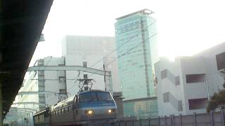 2011/9/6 3460レ(ワム連結なし) EF66 110(代走)+EF64 51(ムド)
