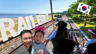 VLOG  Rail Road bike in Seongjongdo, Incheon | Filipino Korean Family