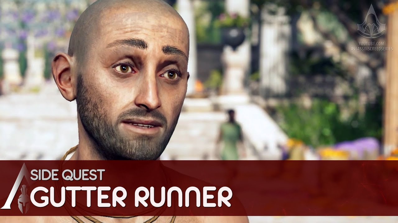 Assassin's Creed Odyssey Gameplay Walkthrough Side Quest Gutter Runner YouTube
