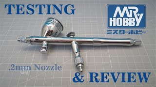 Mr.Hobby PS-270 Procon Boy FWA Platinum Airbrush Test & Review