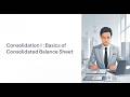 SBR - Consolidation - Basics of Consolidated Balance Sheet