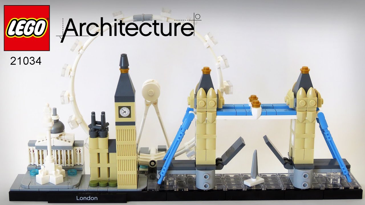 LEGO Architecture London Skyline Building Set 21034 Eye Big Ben Tower Bridge