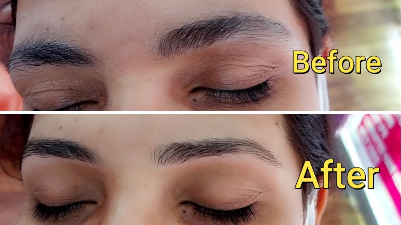 Painless Eyebrow Threading/Heavy Growth Eyebrow Threading/Easy & Quick Way Threading For Beginners