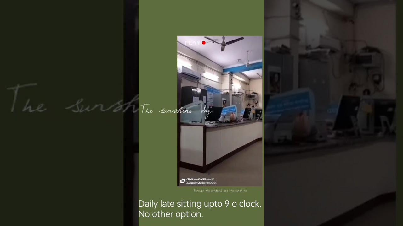 Sad life of Indian bankers. No work life balance. No one listens to banker's grievance