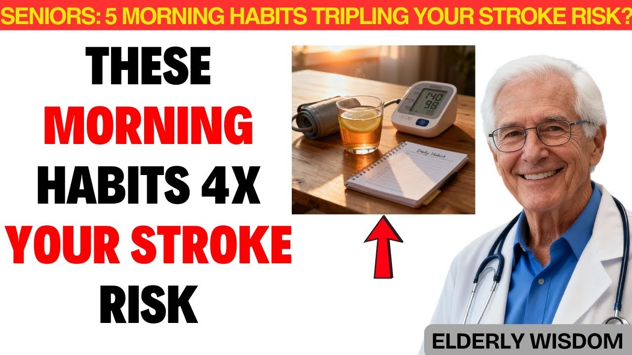 Seniors: 6 Morning Habits That Quadruple Stroke Risk After 60 – First Warning Signs | Elderly wisdom