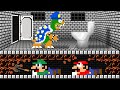 Mario and luigi escapes the bowsers prison maze  game animation